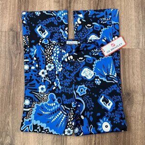 CK Bradley Women's Blue Floral Boot Cut Pants